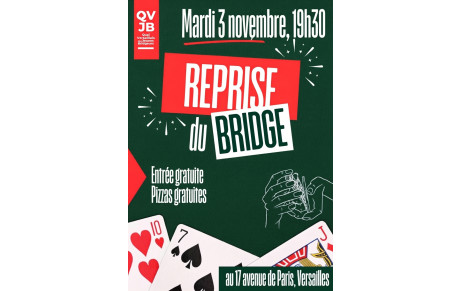 Reprise le 3 novembre